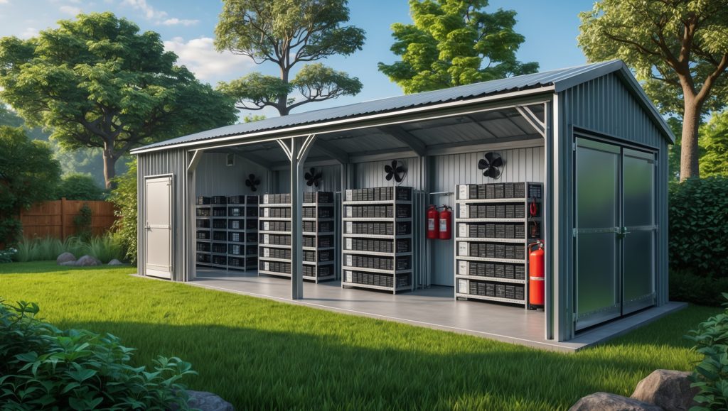 Firework Shed DIY Battery Storage Shed Safety: Fire Prevention Guide