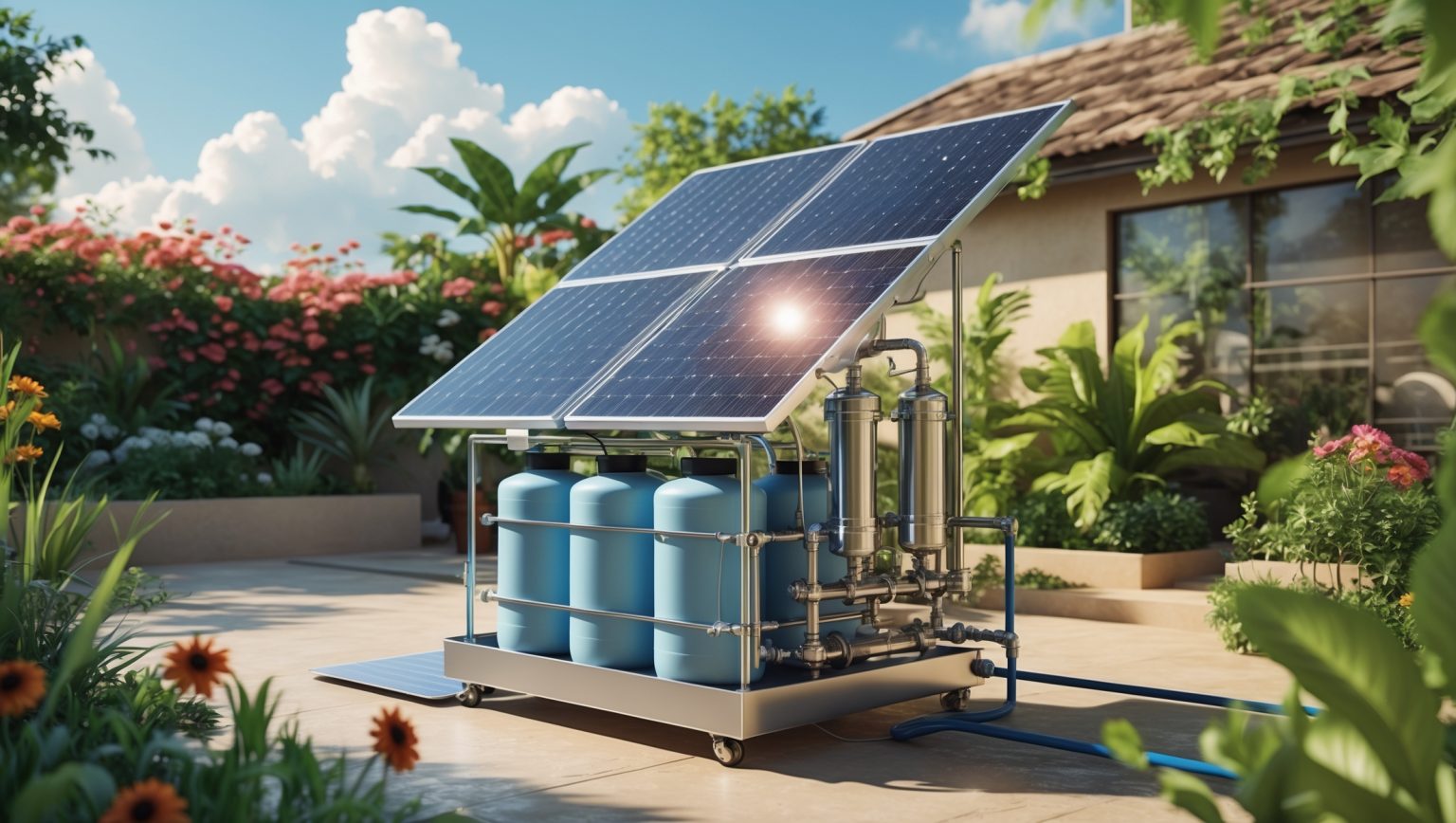 How to Install a Home Solar Water Desalination System