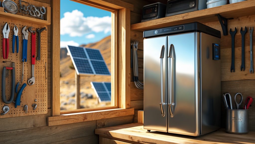 Photo inspiration: Visual Reference: Off Grid Solar Refrigerator Maintenance Best Practices